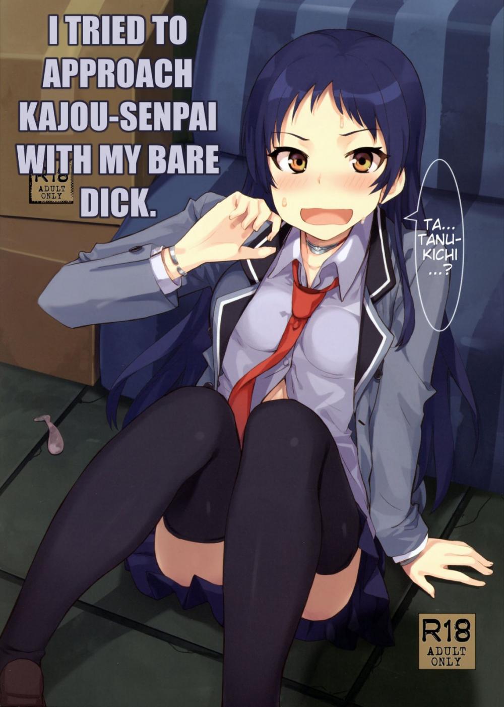 Hentai Manga Comic-I Tried To Approach Kajou-senpai With My Bare Dick-Read-1